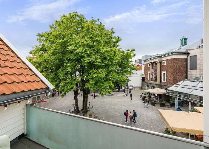 Apartman Charming Rooftop In Heart Of Stavanger